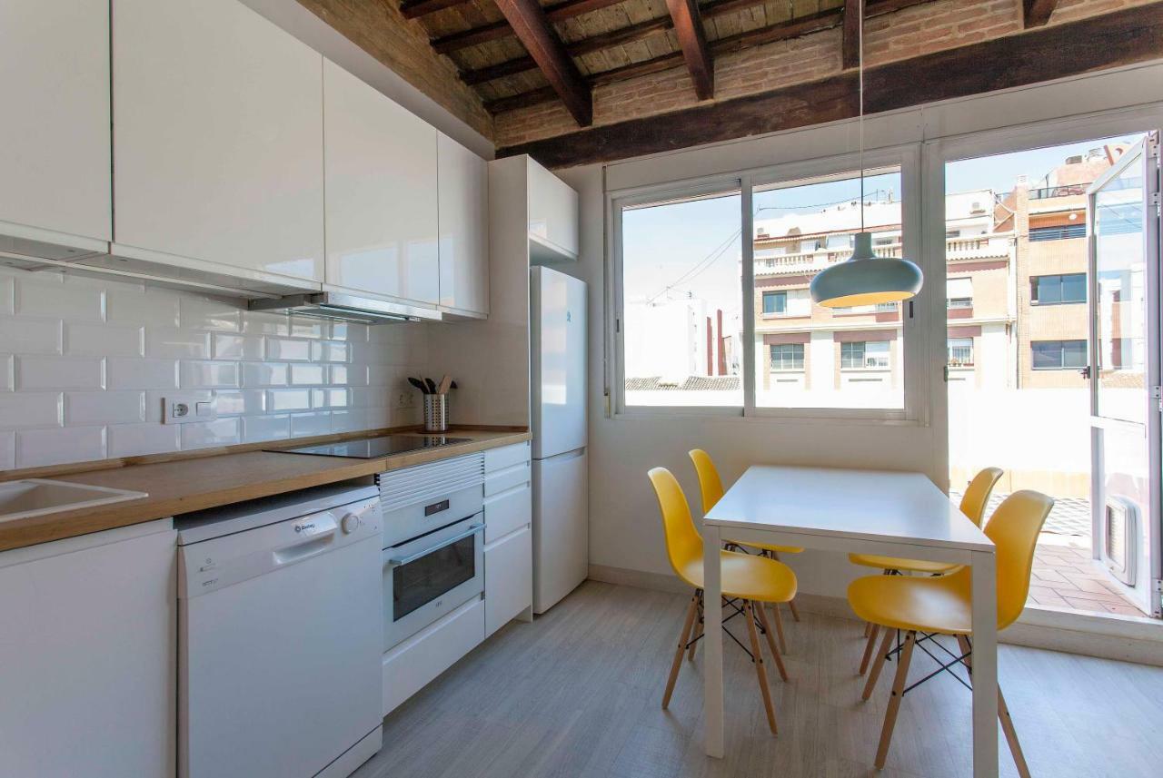 דירות ולנסיה Apartup Port Avenue Attic מראה חיצוני תמונה