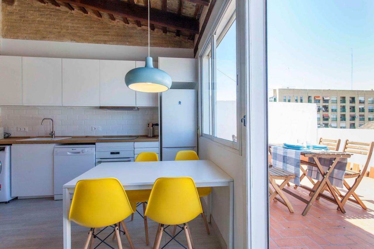 דירות ולנסיה Apartup Port Avenue Attic מראה חיצוני תמונה